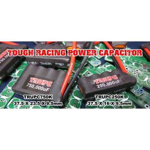 Regolatori di tensione e Booster TRUPC250K Tough Racing Ultra Power Capacitor 250,000uF for 2S Lipo