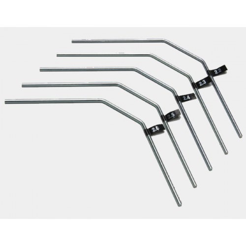 Ricambi Mugen MBX6/7R - MBX8 E0166 Mugen BARRA TORSIONE ANT. 2.5mm