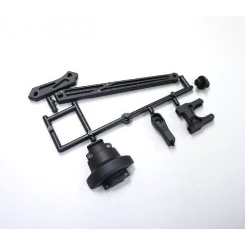 Ricambi Mugen MBX6/7R - MBX8 E0188 Mugen Eco Set rinforzi telaio & cover differenziale centr