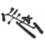Ricambi Mugen MBX6/7R - MBX8 E2107 Mugen MBX7 Tension Rod, Body Mount & Front Upper Brace Set