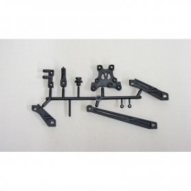 Ricambi Mugen MBX6/7R - MBX8 E2148 Mugen SET SUPPORTI CENTRALI / TENSIONE MBX8