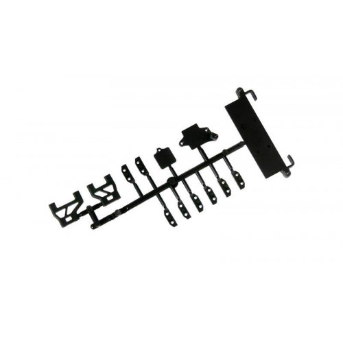 Ricambi Mugen MBX6/7R - MBX8 E2303 Mugen KIT SUPPORTO BATTERIE