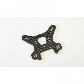 Ricambi Mugen MBX6/7R - MBX8 E2566 Mugen SUPPORTO AMMORTIZZATORI POST. MBX8 (Carbonio)