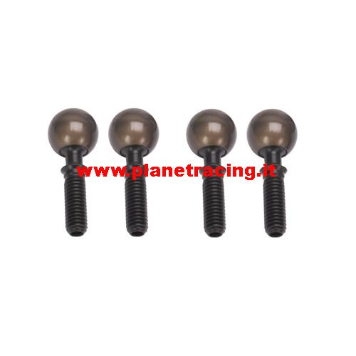 Ricambi Schepis MZ1/MZ2/MZ3 FastRace kit perni sferici teflonati alleggeriti per MZ (4pz.)