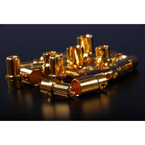 Connettori - Guaine - Cavi FR65MF connettori maschi e femmine gold d.5.5mm (2+2)