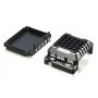 ESC Elettrici 1/10 G-FORCE G0054 Cover in alluminio per TS120A ESC(Black)