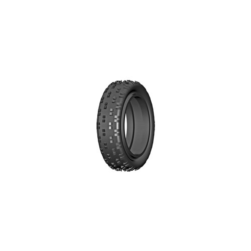 Gomme e Cerchi GN10C GRP 1:10 BUGGY - 2WD Ant - BULDOG - C Hard - Donut senza Inserto
