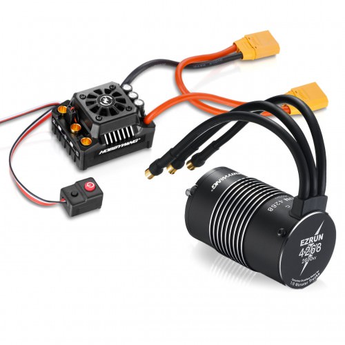 ESC Elettrici 1/10 HW38010402 Hobbywing Ezrun MAX8 Combo con SL-4268-2600kV Sensorless