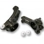 Ricambi Kyosho MP9 MP10 IF490 Kyosho TKI4 REAR HUB CARRIER SET INFERNO MP9 TKI4 - ALUMINIUM