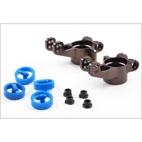 Ricambi Kyosho MP9 MP10 IFW414 Kyosho MP9 bicchierini dell ruote posteriori in allu
