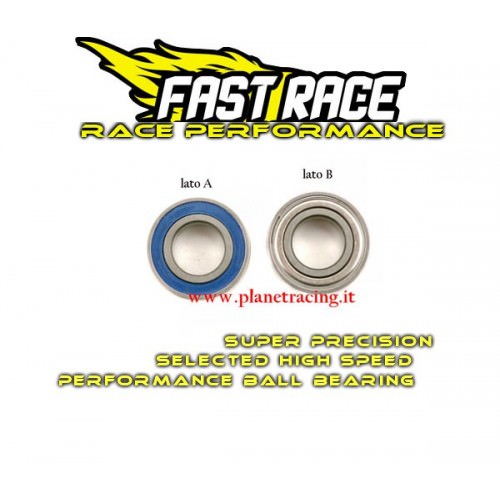 Cuscinetti a sfere in acciaio FastRace cuscinetto DUAL Competition 8x16x5m (2 pz.)