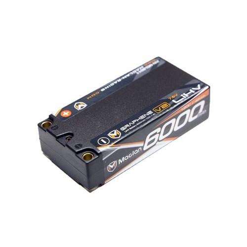 Batterie 2S MCL6011 MACLAN Batteria 7,6V 6000mAh 120C Graphene V2 Shorty