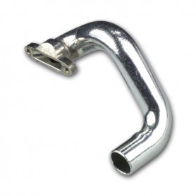 NOVAROSSI NV-40601 Novarossi Polished manifold set side exhaust cylindrical for Serpent car