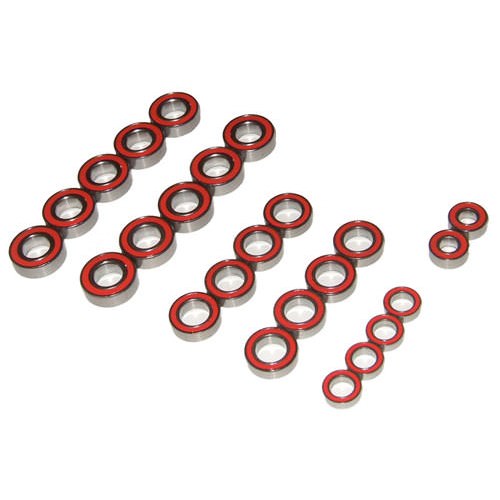 Cuscinetti a sfere in acciaio FastRace kit cuscinetti Hot Bodies D8 (24 pz.)