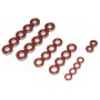 Cuscinetti a sfere in acciaio FastRace kit cuscinetti Hot Bodies D8 (24 pz.)