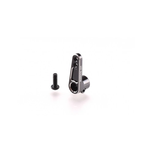 Squadrette e Ricambi Servi RP-0085-23 RUDDOG Aluminium Offset Servo Horn 23T Black