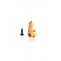 Squadrette e Ricambi Servi RP-0086-23 RUDDOG Aluminium Offset Servo Horn 23T Orange