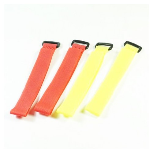 Ricambi Sworkz S35-3-4/S35-3-4E/S35GT SW-540001A SWORKZ Hook & Loop strap 2x22.5cm(4pc) red yellow