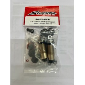 Ricambi Sworkz S35-3-4/S35-3-4E/S35GT SW218026R SWORKz BBS Higher Capacity Shock Complete Rear Set