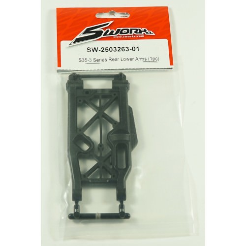 Ricambi Sworkz S35-3-4/S35-3-4E/S35GT SW2503263ASR SWORKz Rear Lower Arms Soft (1pc)