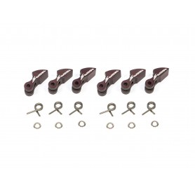 Ricambi Sworkz S35-3-4/S35-3-4E/S35GT SW330006A SWORKz Tornado II Clutch Shoes with 1,0mm Springs (6)