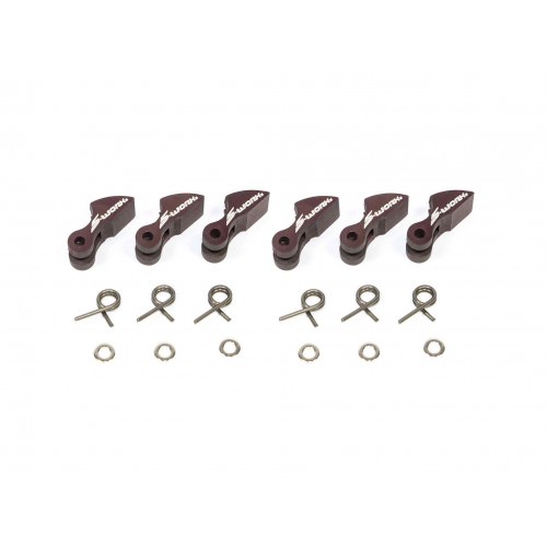 Ricambi Sworkz S35-3-4/S35-3-4E/S35GT SW330006A SWORKz Tornado II Clutch Shoes with 1,0mm Springs (6)