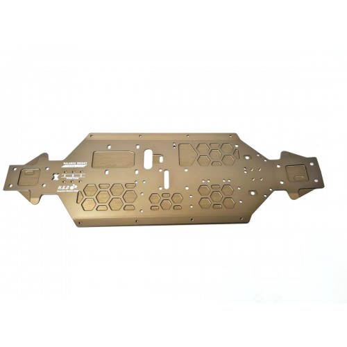 Ricambi Sworkz S35-3-4/S35-3-4E/S35GT SW338047B SWORKz S35-4 T7 Aluminum Lightened Main Chassis Worlds