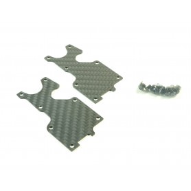 Ricambi Sworkz S35-3-4/S35-3-4E/S35GT SW34002310 SWORKz Pro Composite Carbon Rear Lower Arm Cover 1mm (2)