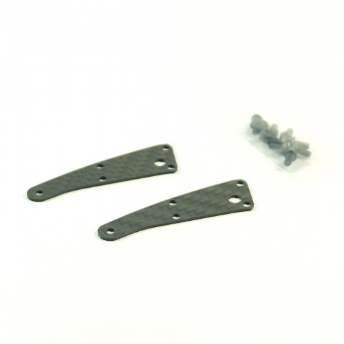 Ricambi Sworkz S35-3-4/S35-3-4E/S35GT SW34002715 SWORKz S35-GT2/E Pro-composite Carbon Front Upper Arm Cover (1,5mm)(2PC)