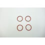 Ricambi Sworkz S35-3-4/S35-3-4E/S35GT SW400019 SWORKz New BBS System Shock Spring Adjust Nut O-Ring (4pc)