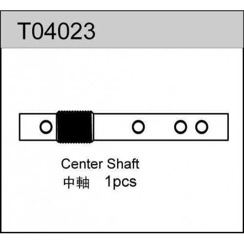 Ricambi TEAM C TC02 - TM2 - TC04 T04023 TeamC Center Shaft