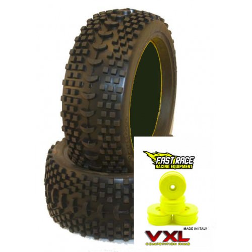1/8 Off-Road Buggy T935MS4C Chameleon 2 - 4 GOMME MEDIUM SOFT + RIEMPIMENTO + 4 CER