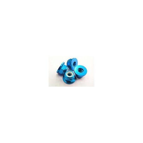 Rasamenti e Rondelle Team Magic dado frenato ergal flangiato 5 mm (4 pz