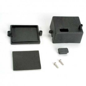 Ricambi Traxxas E-Revo-Slash 1/16 Traxxas 4924 1/16 E-Revo-Slash BOX, RECEIVER/ X-TAL ACCESS RUBBER PLUG/ ADHESIVE FOAM CHASS