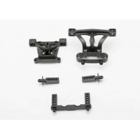 Ricambi Traxxas E-Revo-Slash 1/16 Traxxas 7015 supporti carrozzeria ant/post 1/16 E-Revo
