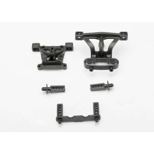 Ricambi Traxxas E-Revo-Slash 1/16 Traxxas 7015 supporti carrozzeria ant/post 1/16 E-Revo
