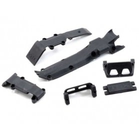Ricambi Traxxas E-Revo-Slash 1/16 Traxxas 7037 set protezioni e skid plate ant/post 1/16 E-Revo