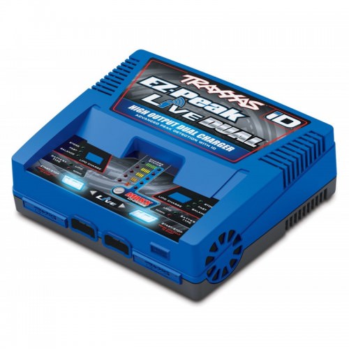 Carica Batterie TXX2973G TRAXXAS CARICABATTERIE EZ-PEAK LIVE DUAL ID BLUETOOTH