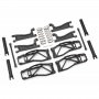 Ricambi Traxxas Revo / E-Revo TXX8995 Traxxas MAXX KIT SOSPENSIONI WIDEMAXX - NERO