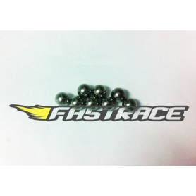 Ricambi FastRace GT-R10 R15 FR1029G Sfere in acciaio Diff. Ant. R10 R15(8pz)