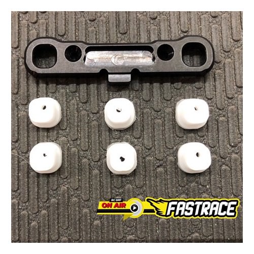 Ricambi Sworkz S35-3-4/S35-3-4E/S35GT FR2151DSW FastRace Ergal 7075 Rear-Front Suspension Arm Mount with insert DERLIN Sworkz...
