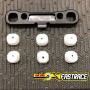 Ricambi Sworkz S35-3-4/S35-3-4E/S35GT FR2151DSW FastRace Ergal 7075 Rear-Front Suspension Arm Mount with insert DERLIN Sworkz...