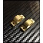Ricambi Team Associated TC7 FR31619BR Fast Race Brass Inner Arm Mount Associated TC7 (2)