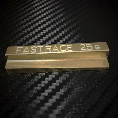 Ricambi Team Associated TC7 FR51021AS FastRace Brass Center Weight gr.25 per Associated TC7.1