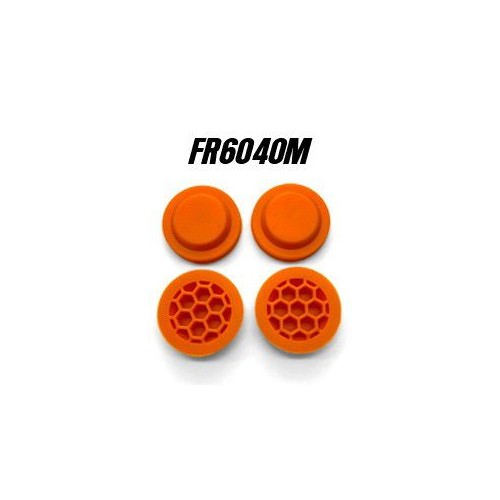 Ricambi Team Associated RC8B3/RC8B3.2 FR6040H FastRace Membrane Rinforzate Honeycomb Orange per tappi 4hole HARD (4)