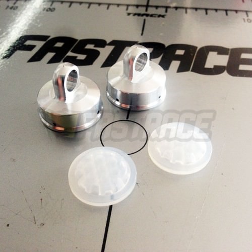 Ricambi Tekno NB48.2 FR6041TK FastRace tappo ammortizzatore 4Hole con membrane HoneyComb TEKNO NB48 ( 2+2 )