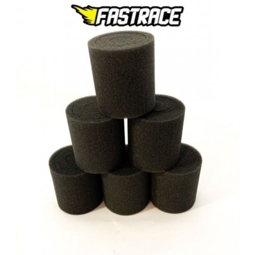 Filtri Aria e Olio filtro FR7000-6LSBK Fastrace Filtri aria Black per Losi/Associated (6)