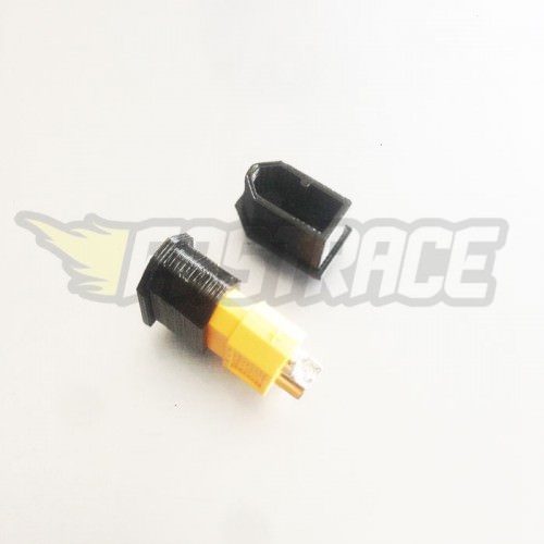 Connettori - Guaine - Cavi FR8420B Fastrace tappo proteggi connettore femmina XT-60 BLU (2)