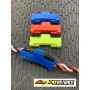 Connettori - Guaine - Cavi FR8421 Fastrace Blocco per spinette Futaba/Sanwa connector clip NERO (3)