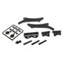 Ricambi LRP S8 132001 LRP S8 Plastiche supporto alettone + bumper